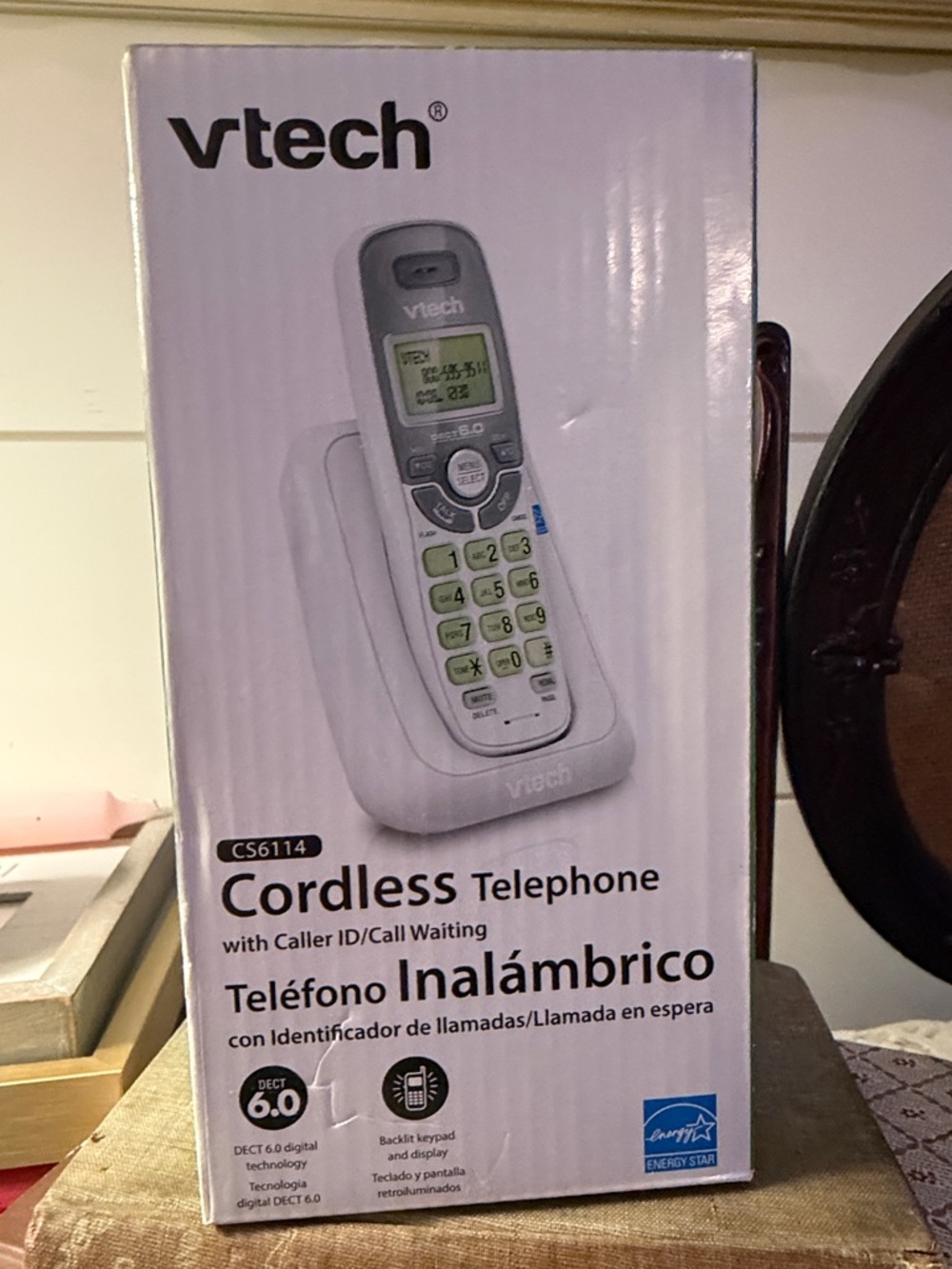 VTech White Cordless Telephone with Caller ID